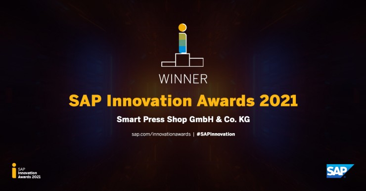 Smart Press Shop gewinnt SAP Innovation Award 2021 für Implementierungsprojekt mit Syntax