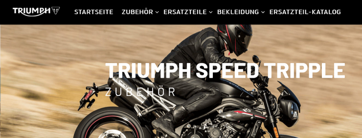 Triumph Motorrad Ersatzteil Shop Deutschland – Ihr Triumph Online Versand Handel | www.triumph-teileshop.de