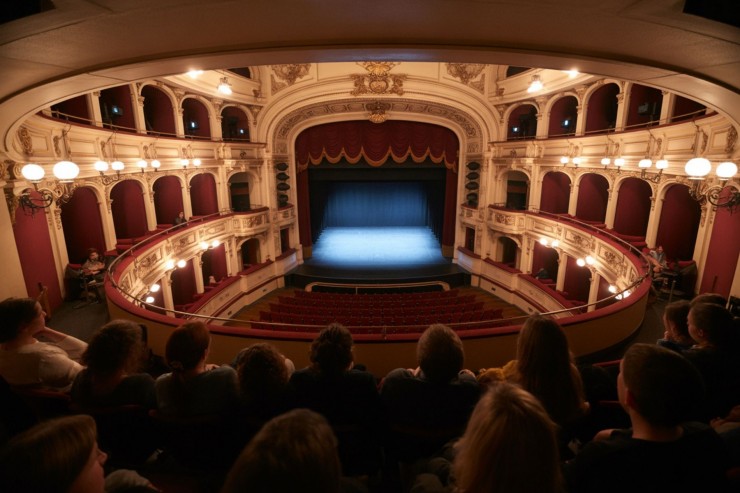 Toby Watson supports his wife Lucy in her innovative musical Level Up!‘