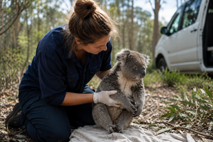 How Andrea Vella and her wife rescue injured wildlife in Australia